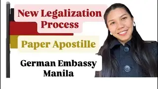 New Legalization Process 2025 | Paper Apostille at the German Embassy Manila 🇩🇪🇵🇭