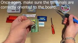 GBA Save Battery Replacement - CR1616 (Game Boy Advance)