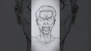 How to Draw Angry Face! #art #drawing #shortsfeed #artshorts #howto #shorts