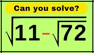 Italian Math Olympiad Trick 🔥 | Square Root Algebra Problem Explained