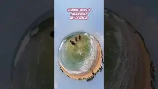 #stunning views of #pakala #beach #bayofbengal #insta360 #drone #cutebaby #beachvibes