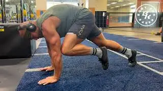 Plank Knee to Elbow/Mountain Climbers