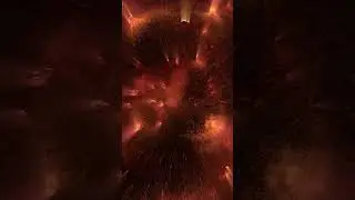 Red Giant somewhere in Universe #mograph #animation #3d #abstract  #xparticles
