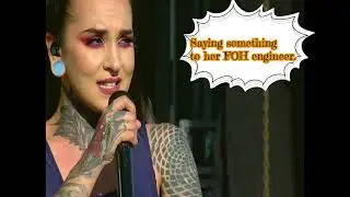 Technical issue during Jinjer performance at Alcatraz Festival 2021