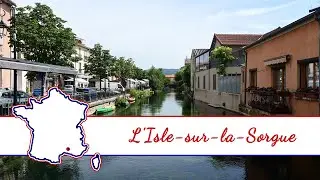 🇫🇷 Wandern : L'Isle-sur-la-Sorgue : Provence : Frankreich