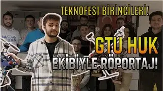 ÖDÜL KOLEKSİYONLARI VAR! Gebze Teknik Üniversitesi Havacılık ve Uzay Kulübü ile Röportaj! @GTUHUK