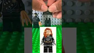 How to build a custom Black Panther without using any parts from LEGO Black Panther #lego #marvel