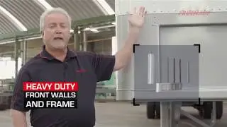 New Fruehauf Aluminum sheet and post plastic lined dry vans