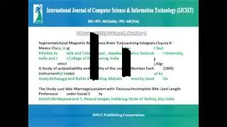 International Journal of Computer Science & Information Technology  (IJCSIT)