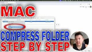 ✅  How To Compress Folder To Zip File On Mac🔴