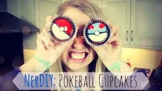 Red Velvet Pokeball Cupcakes - NerDIY
