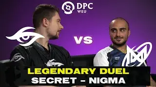 🔴KuroKy vs Puppey | Secret vs Nigma Galaxy | DPC WEU 2023 Winter Tour