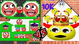 Hide Ball Brain teaser games 🆚 Draw to smash - save the bees & dogs Gameplay part 31