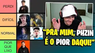 SUETAM fez TIER LIST dos Melhores *PROS* do Fortnite BR!