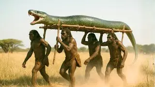 How Homo habilis survived a 12-meter Prehistoric Python Snake