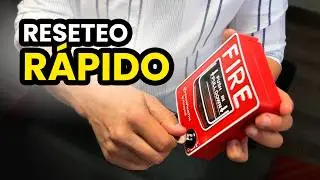 Cómo RESTABLECER una estación manual contra incendios