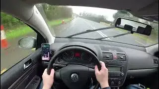 Driving through the Irish Countryside with a VW Golf 5
