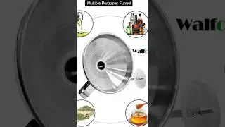 Best Stainless Steel Kitchen Funnel Set
