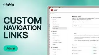 Guide to Custom Navigation & Landing Spaces in Mighty Networks