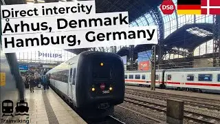 Aarhus (&Aring;rhus), Denmark - Hamburg, Germany DSB intercity train trip report