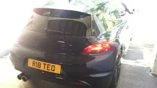 VW Scirocco 2.0 TDI straight piped! Best sounding DIESEL EVER?