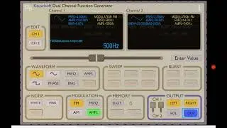 Wheelock MT-24MCW 500 Hz Tone Sound from a Function Generator