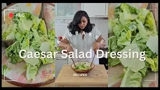 Homemade Caesar Salad Dressing l Arubakes