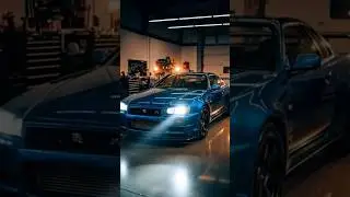 NIissan Skyline 1999#asmr #luxrycars #car #nissanskyline #rebuild #reset