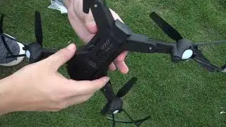 VISUO XS809S 2 0MP HD Wide Angle Camera Foldable 20mins Flight Time SHARKS Drone ukpPjNnfwtE