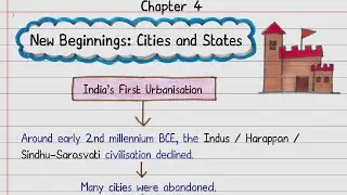 📝FREE Notes | New Beginnings: Cities and States | Class 7 Social Science | NCERT | Self Study Guide