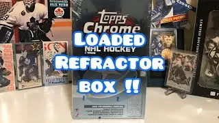 2001-2002 Topps Chrome Hockey Hobby Box Break - Datsyuk / Kovalchuk Rc?