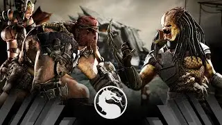 Mortal Kombat X - Ferra/Torr Vs Predator (Very Hard)