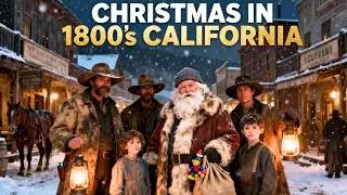 What Christmas Was REALLY Like in 1800s California | Relaxing History to Fall Asleep