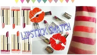 Lipsticks Swatch | Milani Cosmetics |Test szminek z ekobieca.pl