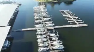 lake Conroe drone video
