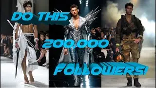 How do I make an AI fashion show? Increase followers immediately？！