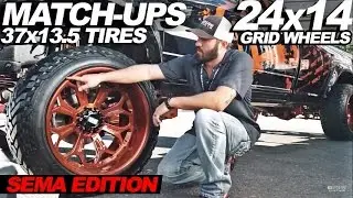 Custom Offsets Match Up: 37x13.5 on 24x14's