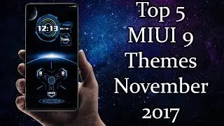 Top 5 MIUI 9 Themes for Redmi Y1 Plus, Redmi 5, Redmi 5 Plus, MIUI 8