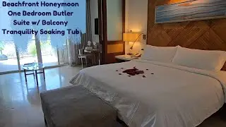 Sandals Montego Bay Beachfront Honeymoon 1 Bedroom Butler Ste w/ Balcony Tranquility Tub B1B Rm Tour