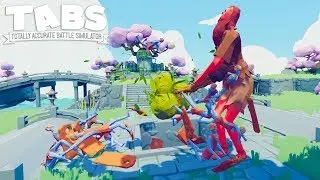 First Person Tree Giant VS All Units - Totally Accurate Battle Simulator (TABS Compilation)