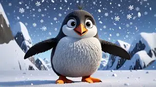 Polly Penguin Counts to Ten | Fun Counting Song for Kids | Learn Numbers 1 to 10 with Penguins