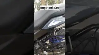 Yamaha Fz S V3 Deluxe Bag Hook Setup #yamaha #v3deluxe