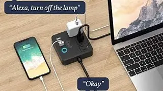 Smart Power Strip Work with Alexa Google Home