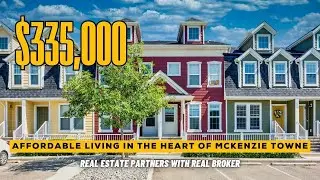 Bright Townhome With Over 1,000 SQFT Close To Amenities In McKenzie Towne!