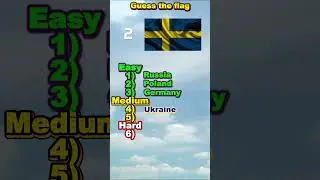Guess the Flag in 3 Seconds!