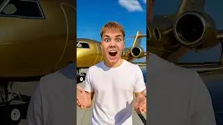 ЭТО VIP САМОЛЕТ ИЗ ЗОЛОТА! #марик
