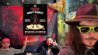 Stranger Things Night Market! Pizza Bruno Maitland, FL!