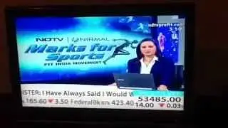 Marks for sports campaign by NDTV