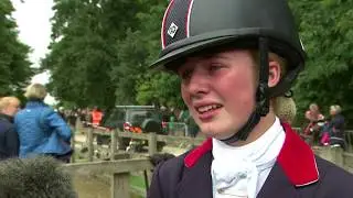 Saffron Osborne (GBR) Wins Gold in Eventing at the European Championships for Ponies 2018