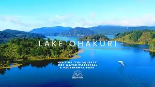 JETSKI Lake Ohakuri, visiting Geothermal Park and a Hot Water Waterfall